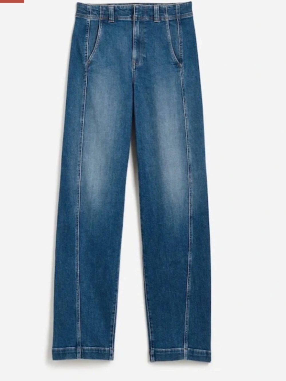 Madewell Tapered Denim Trousers Jeans Sz 27